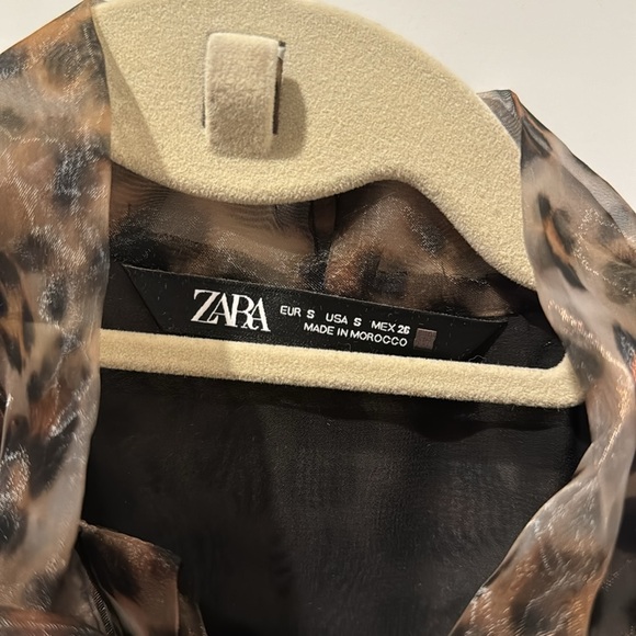Zara leopard print top - Picture 2 of 5